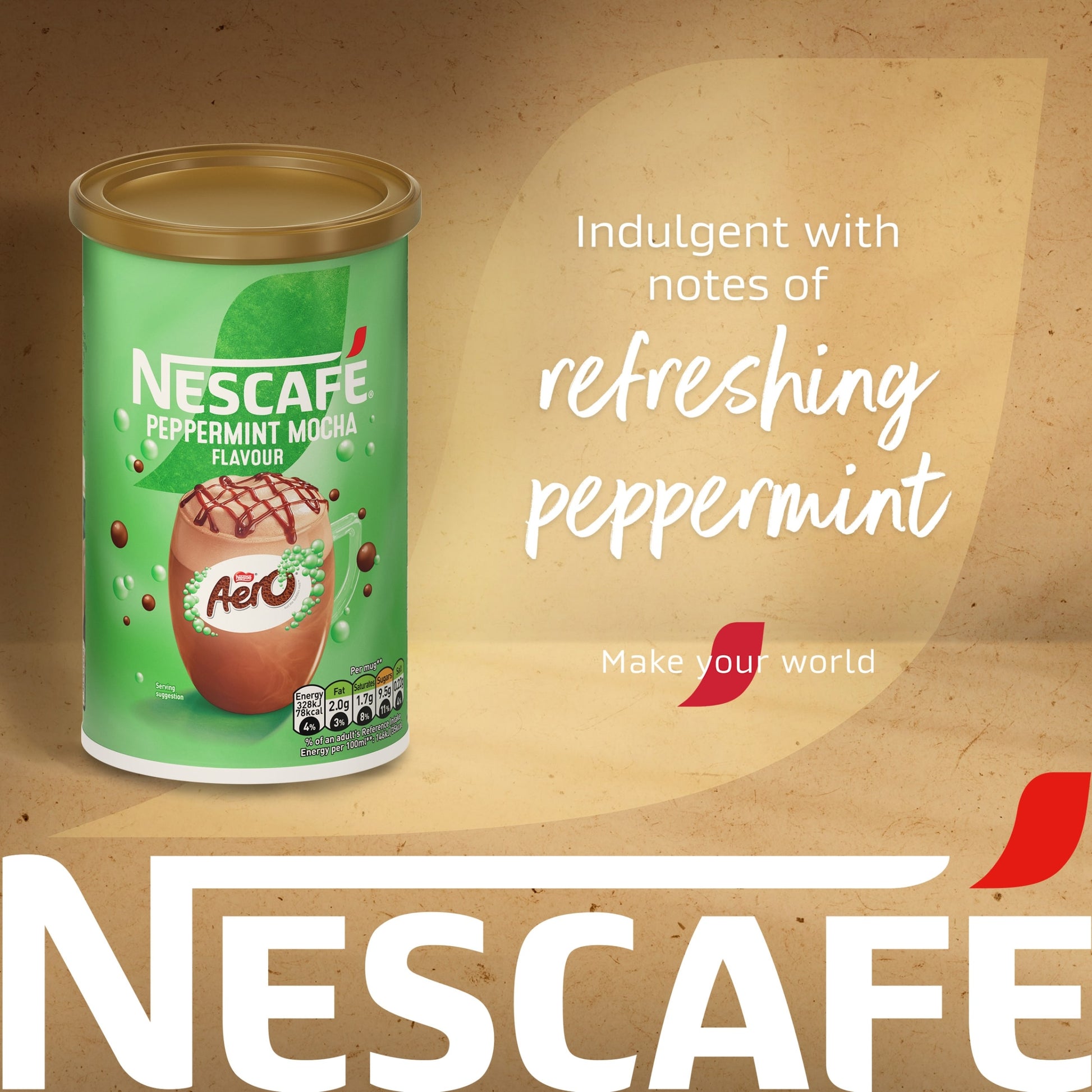 Nescafe Aero Peppermint Mocha Instant Coffee 250g — image 5
