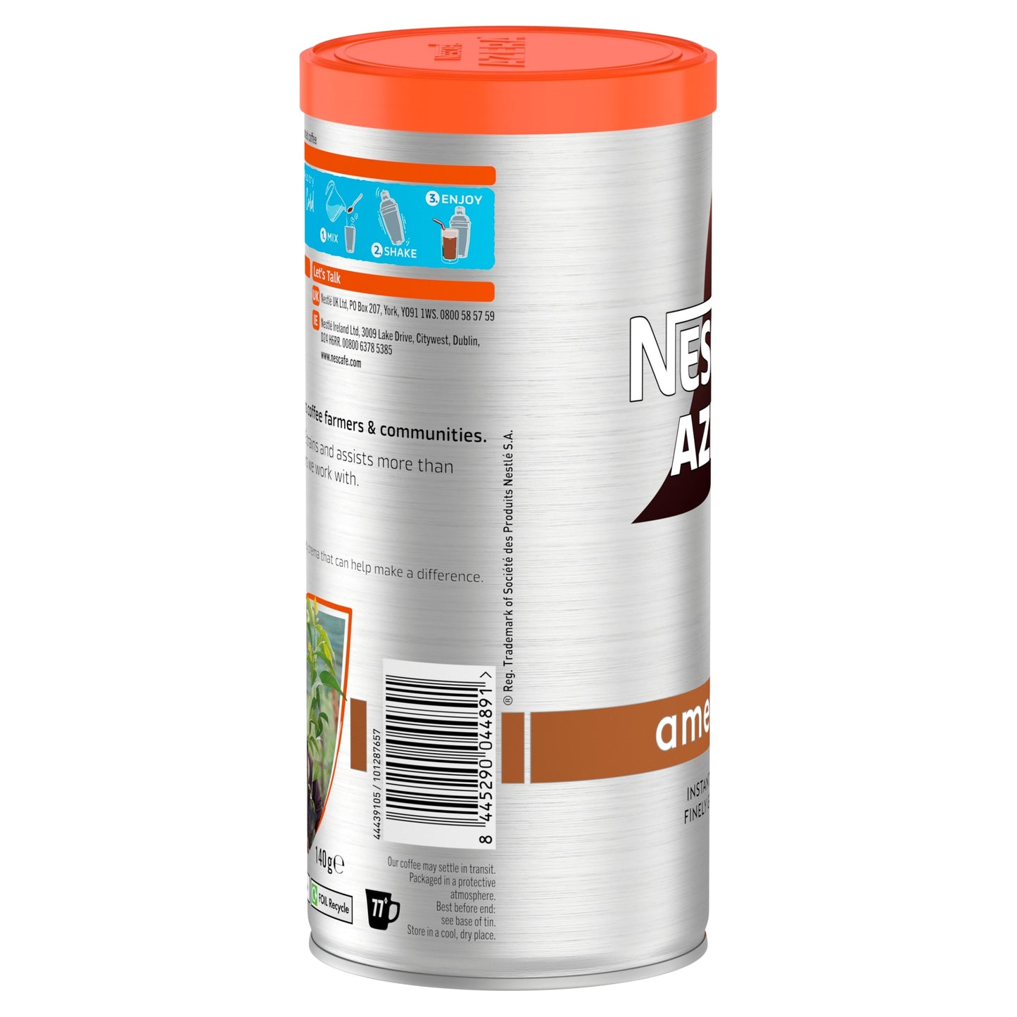 Nescafe Azera Americano Instant Coffee 140g — image 3