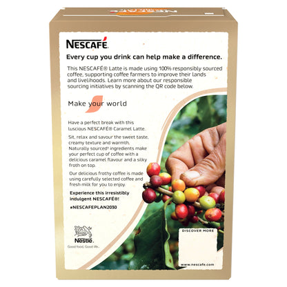 Nescafe Caramel Latte Instant Coffee 7 Sachets — image 2