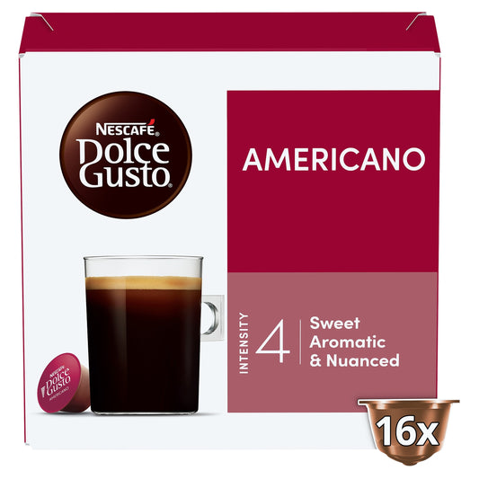 Nescafe Dolce Gusto Americano Coffee Pods 16 Pack 136g — image 1