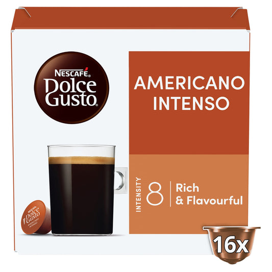 Nescafe Dolce Gusto Americano Intenso Coffee Pods x16 132.8g — image 1