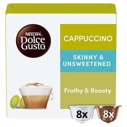 Nescafe Dolce Gusto Cappuccino Skinny Coffee Pods x16 160g — image 1