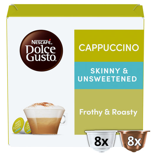 Nescafe Dolce Gusto Cappuccino Skinny Coffee Pods x16 160g — image 1