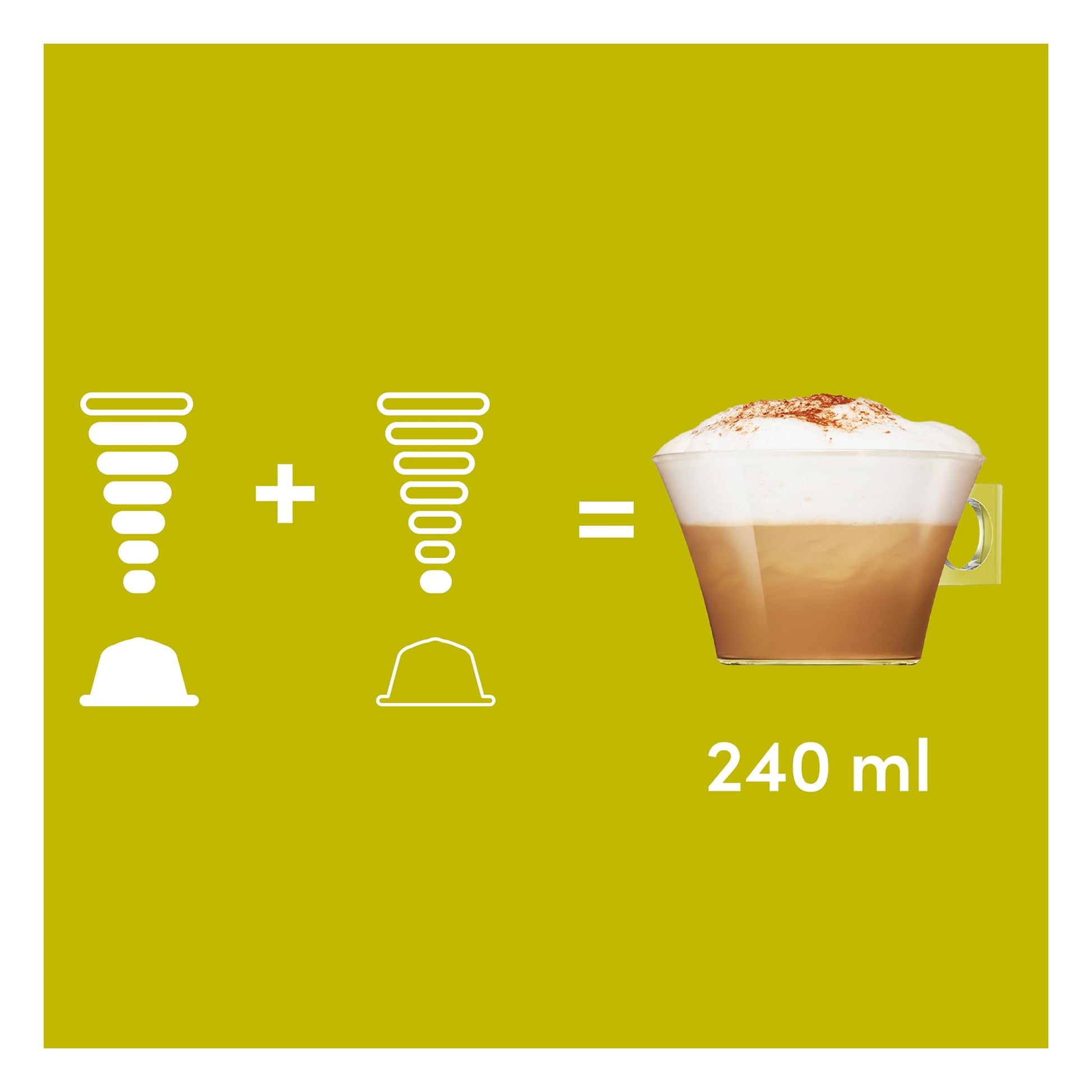 Nescafe Dolce Gusto Cappuccino Skinny Coffee Pods x16 160g — image 2