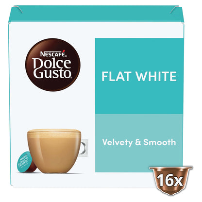 Nescafe Dolce Gusto Flat White Coffee Pods x16 187.2g — image 1