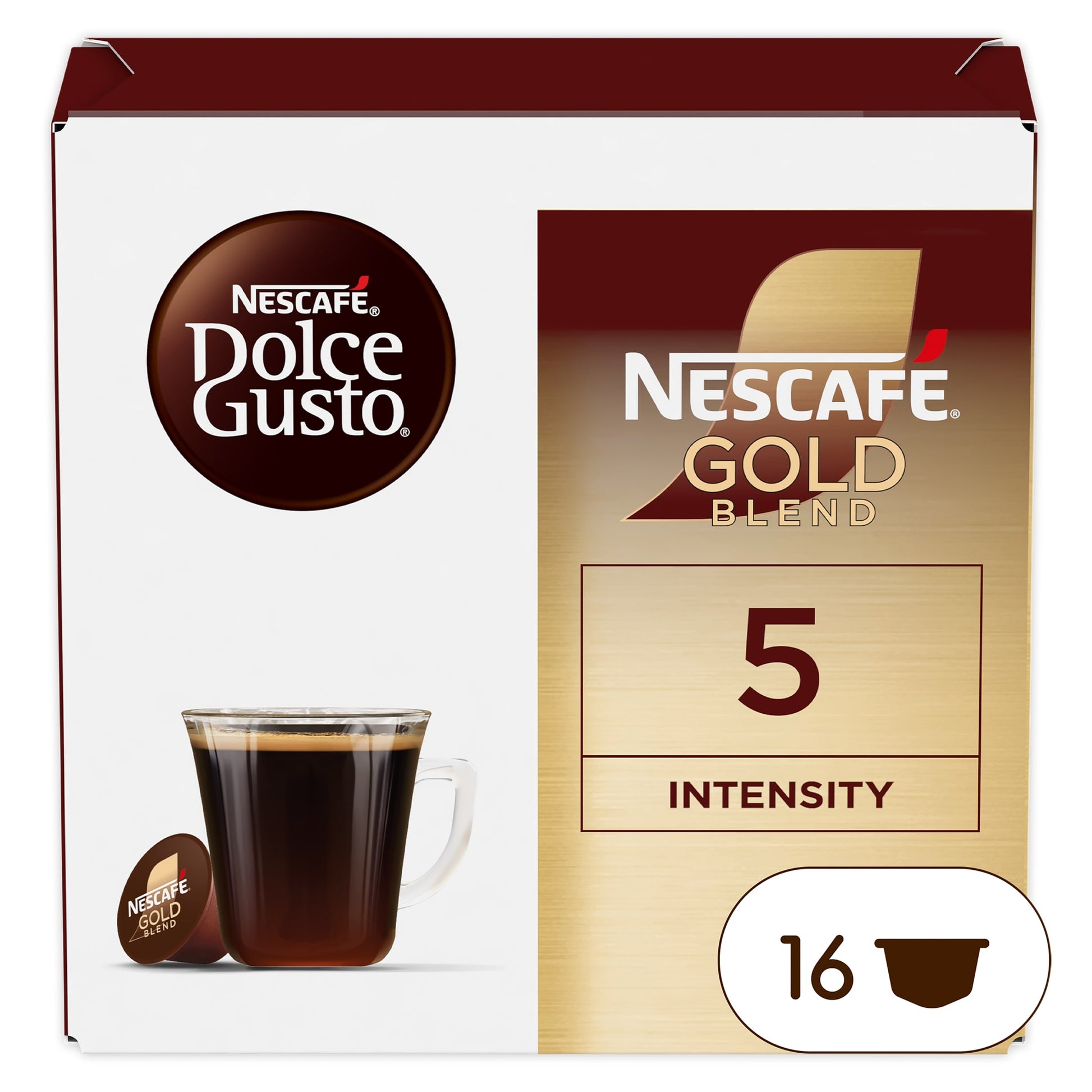 Nescafe Dolce Gusto Gold Blend 16 Pods 112g — image 1