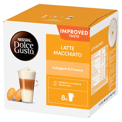 Nescafe Dolce Gusto Latte Macchiato Coffee Pods x16 183.2g — image 2