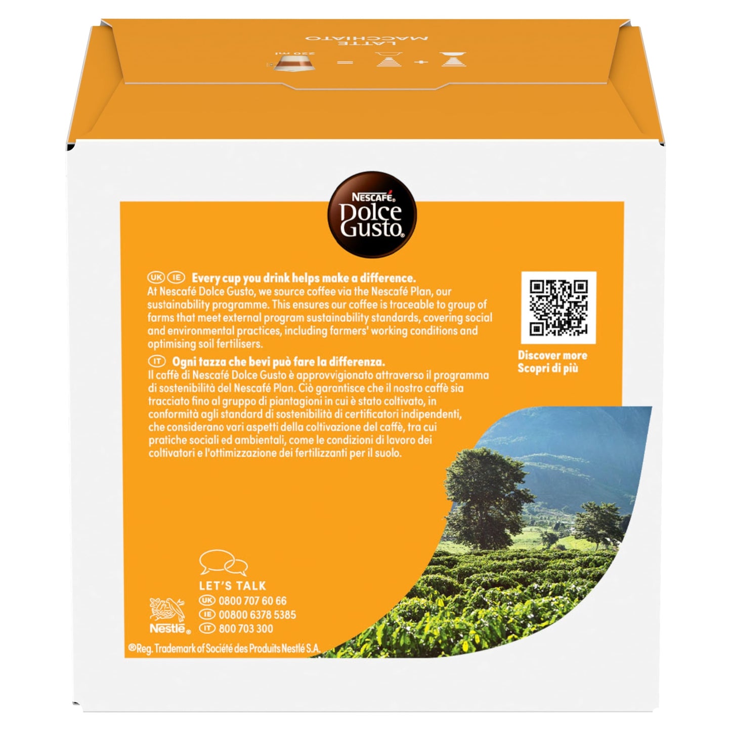 Nescafe Dolce Gusto Latte Macchiato Coffee Pods x16 183.2g — image 4