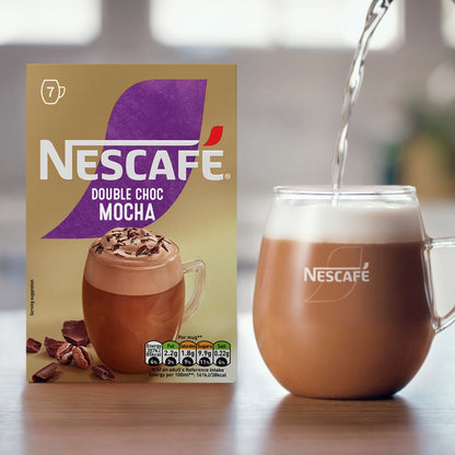 Nescafe Double Choc Mocha Instant Coffee 7 Sachet — image 3