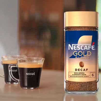 Nescafe Gold Blend Decaf Instant Coffee 190g — image 2