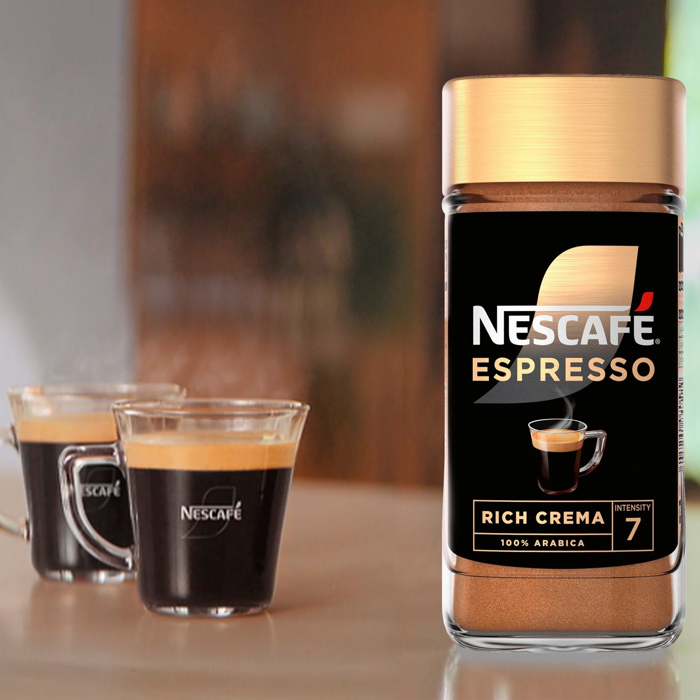 Nescafe Gold Blend Espresso Instant Coffee 95g — image 2