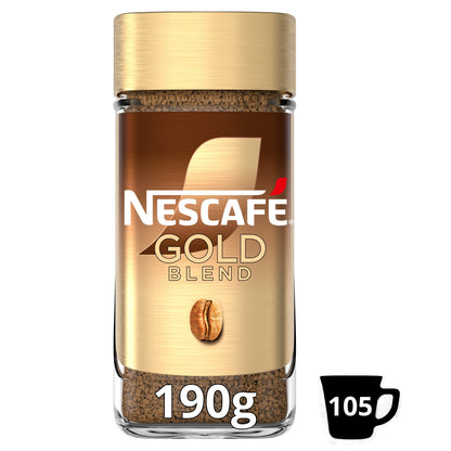 Nescafe Gold Blend Instant Coffee 190g — image 1