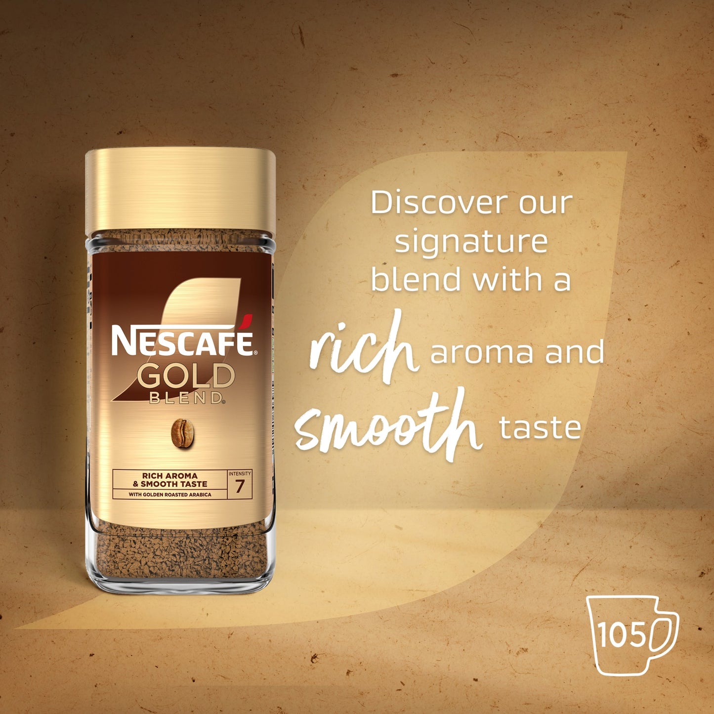 Nescafe Gold Blend Instant Coffee 190g — image 3