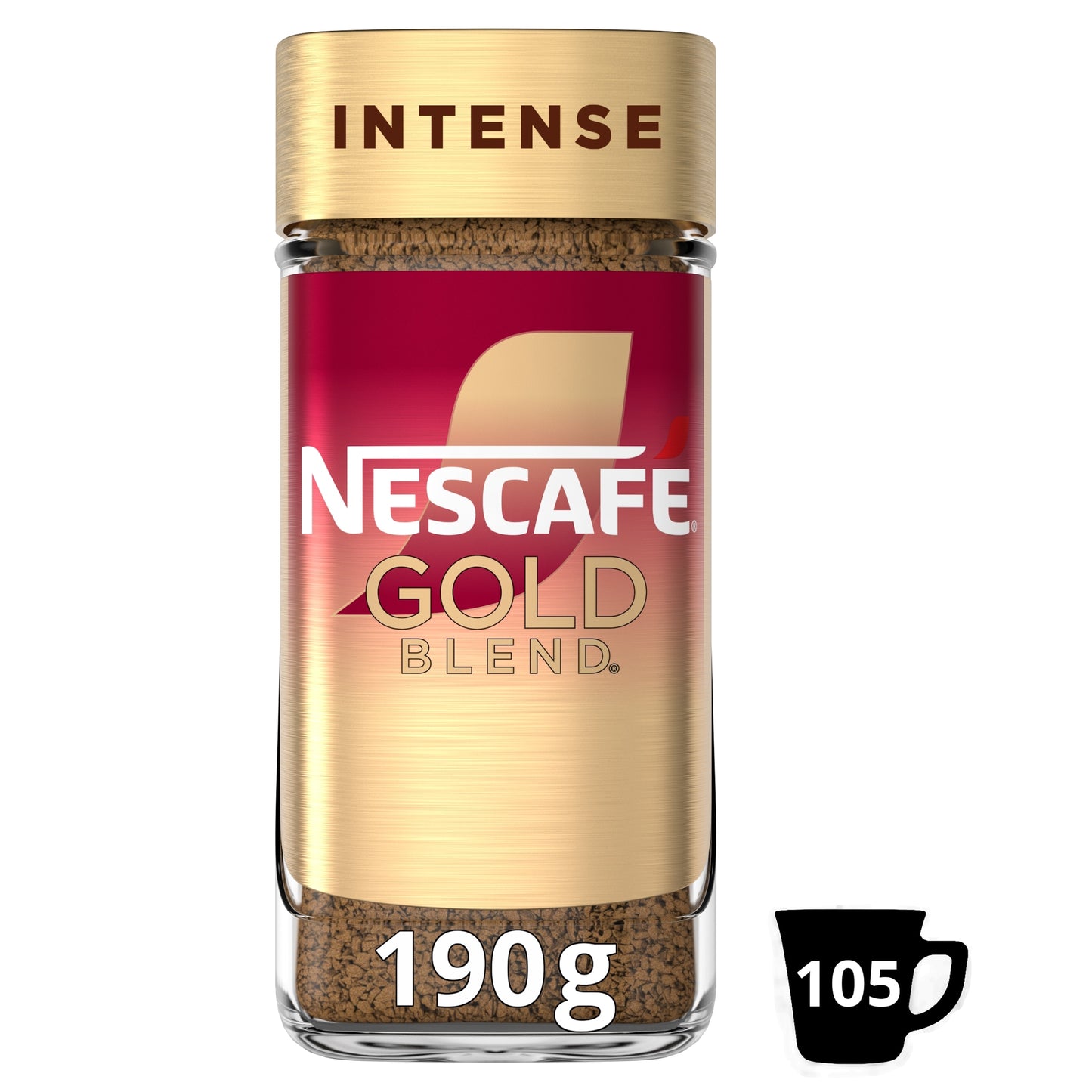 Nescafe Gold Blend Intense Instant Coffee 190g — image 1