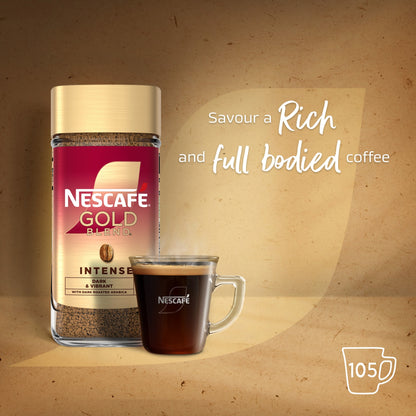 Nescafe Gold Blend Intense Instant Coffee 190g — image 2