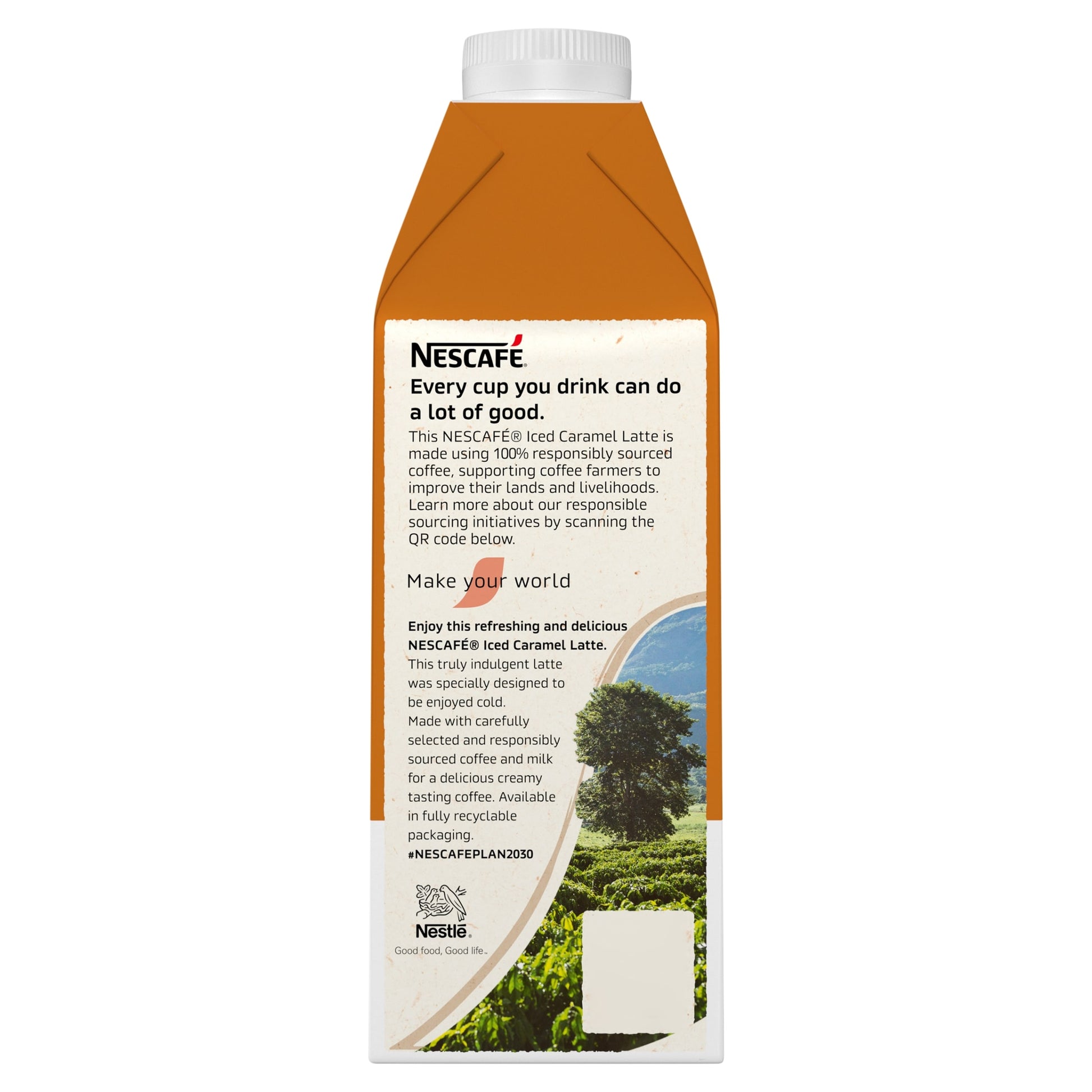 Nescafe Iced Coffee Caramel Flavour Latte 750ml — image 3