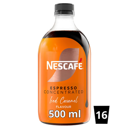 Nescafe Iced Coffee Espresso Concentrated Caramel Flavour 500ml — image 1