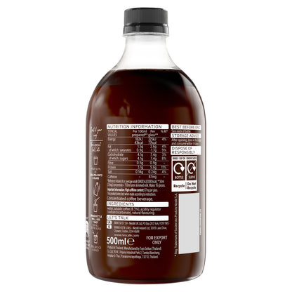 Nescafe Iced Coffee Espresso Concentrated Unsweetened 500ml — image 2