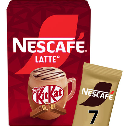 Nescafe Kit Kat Latte Sachets 7 x 21g — image 1