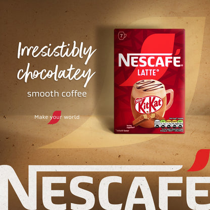 Nescafe Kit Kat Latte Sachets 7 x 21g — image 2