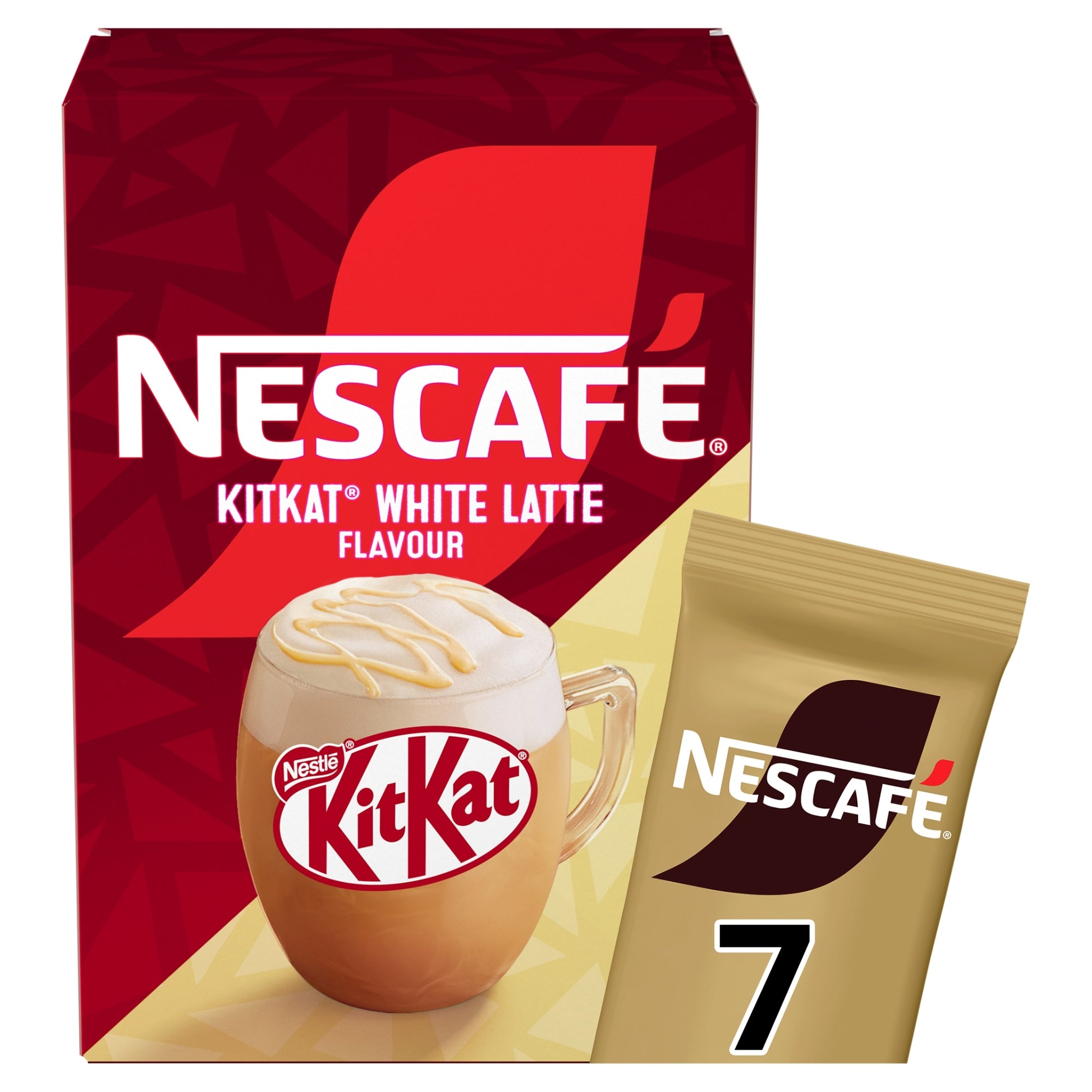 NESCAFE KitKat White Latte 7 Sachets 140G — image 1
