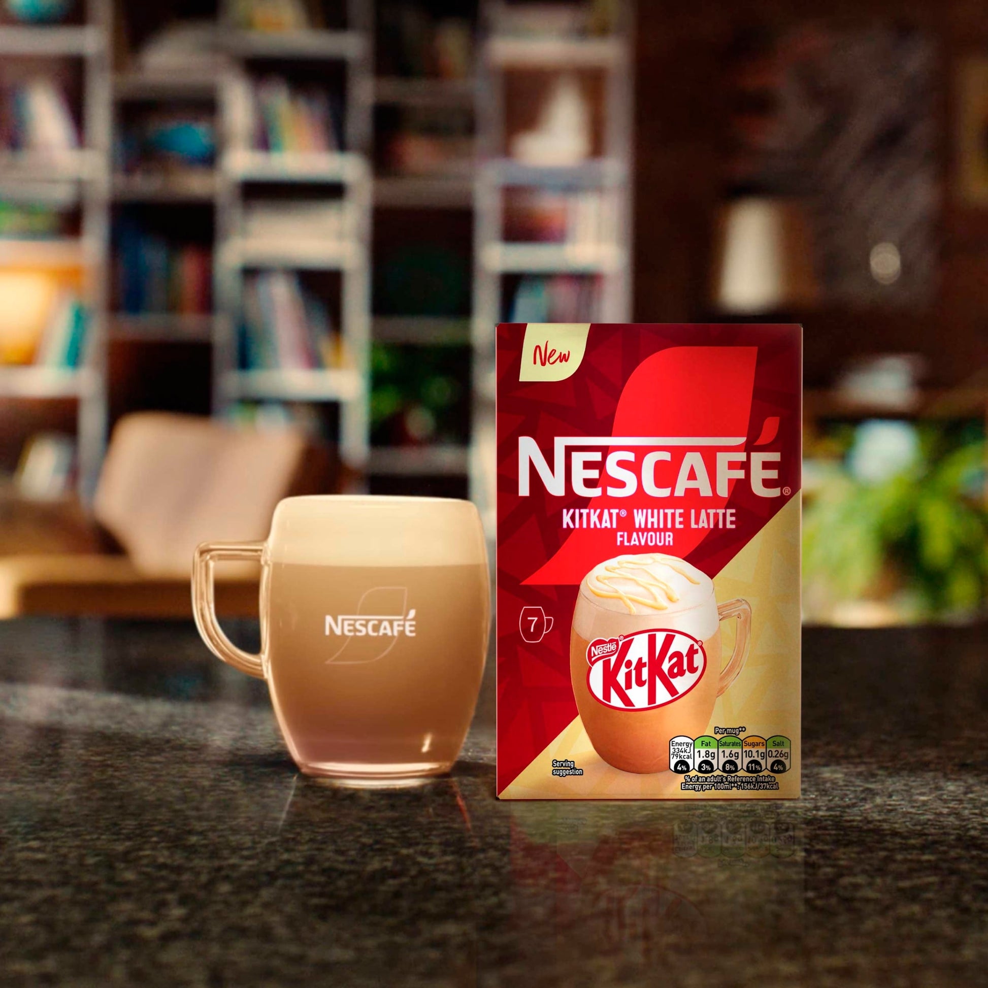 NESCAFE KitKat White Latte 7 Sachets 140G — image 4