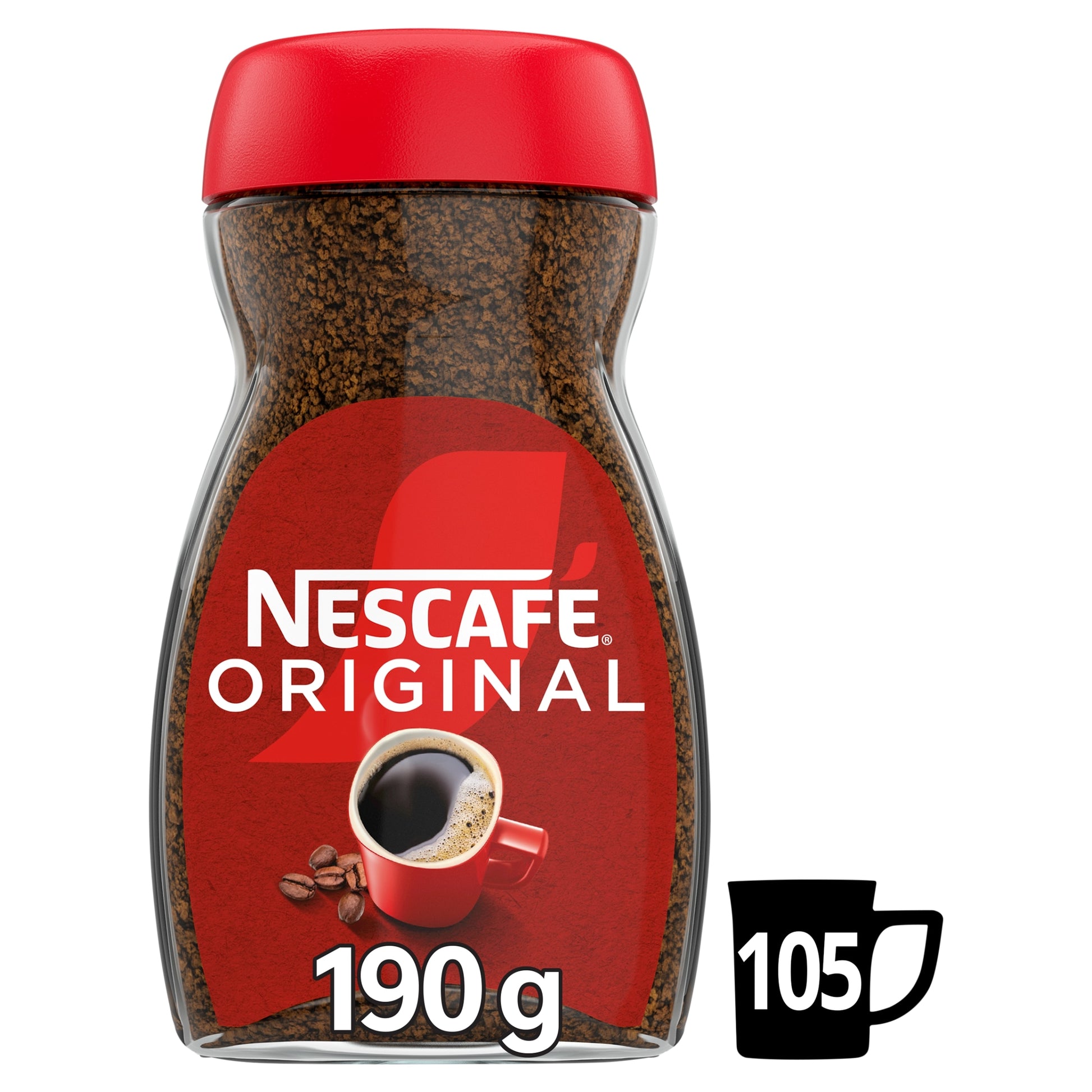 Nescafe Original Instant Coffee 190g — image 1