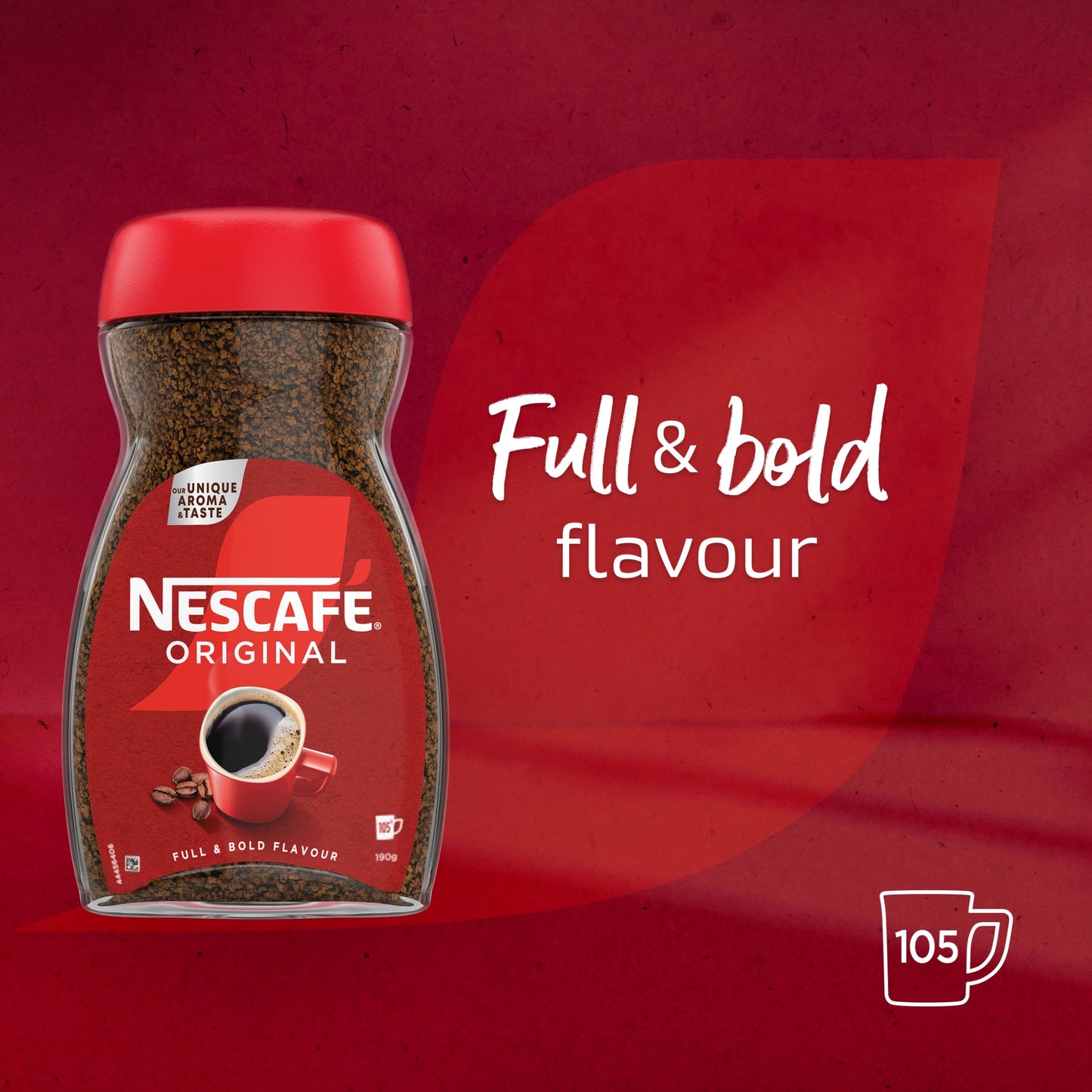 Nescafe Original Instant Coffee 190g — image 3