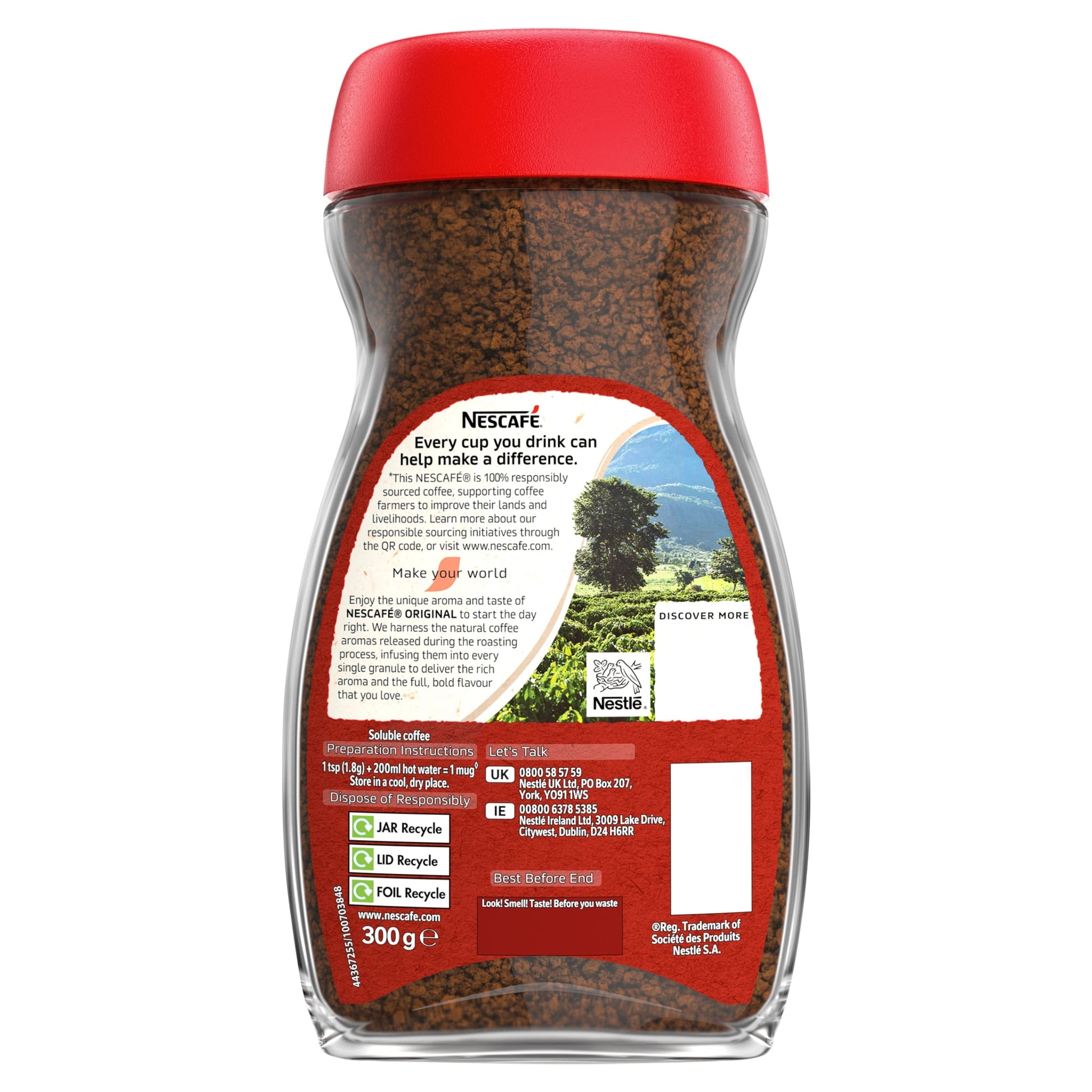 Nescafe Original Instant Coffee 300g — image 2
