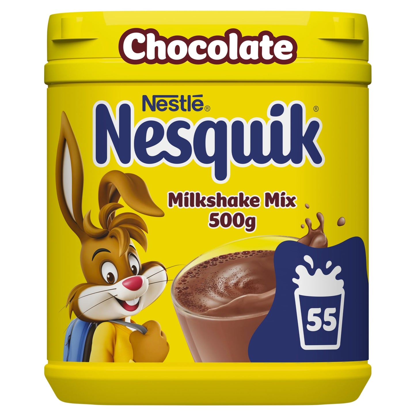 Nesquik Chocolate Flavoured Milkshake Powder 500g Tub — image 1