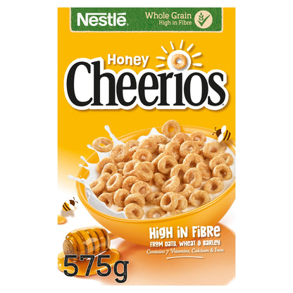 Nestlé Cheerios Honey Multigrain Hoop Breakfast Cereal 575g — image 1