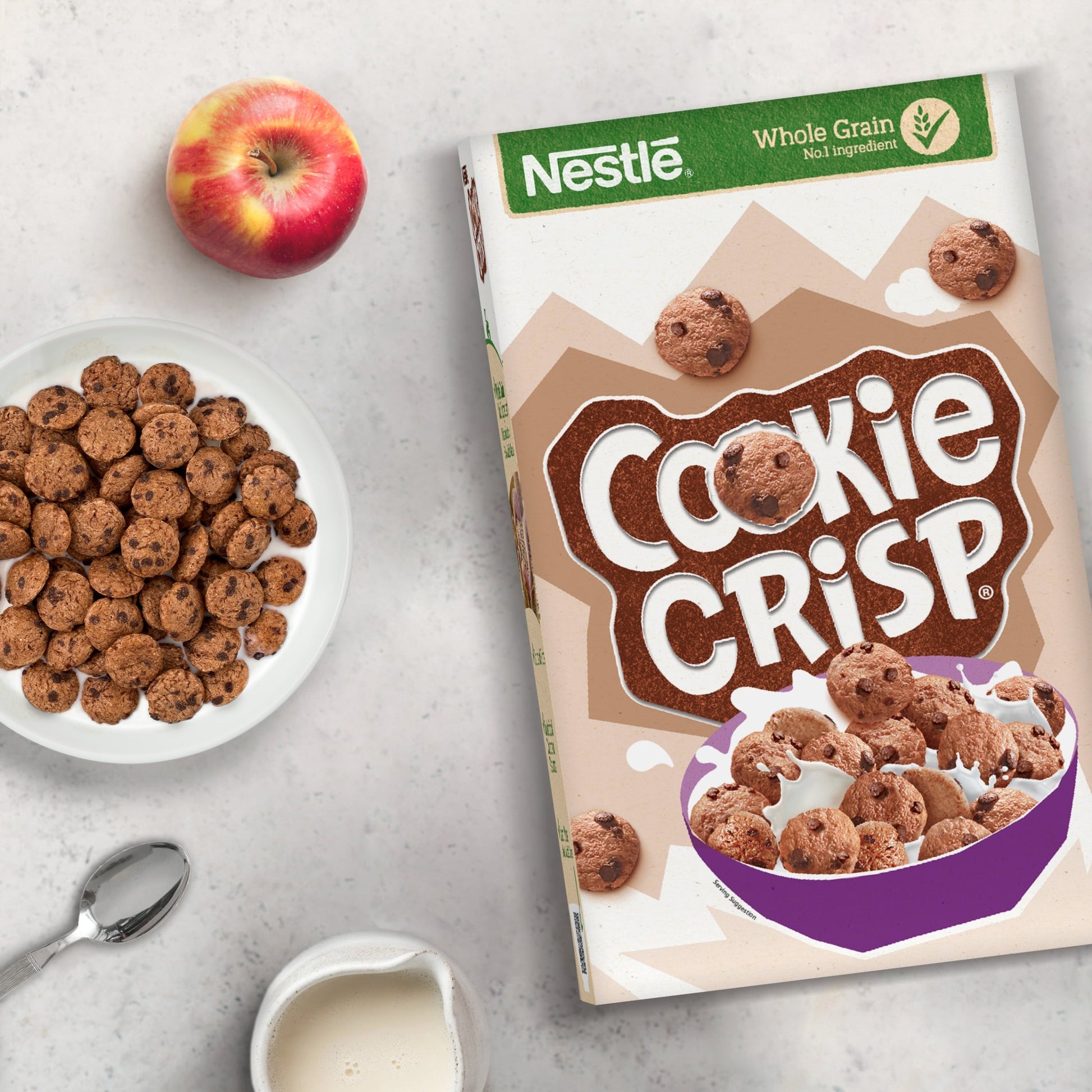 Nestlé Cookie Crisp Chocolate Breakfast Cereal 500g — image 2