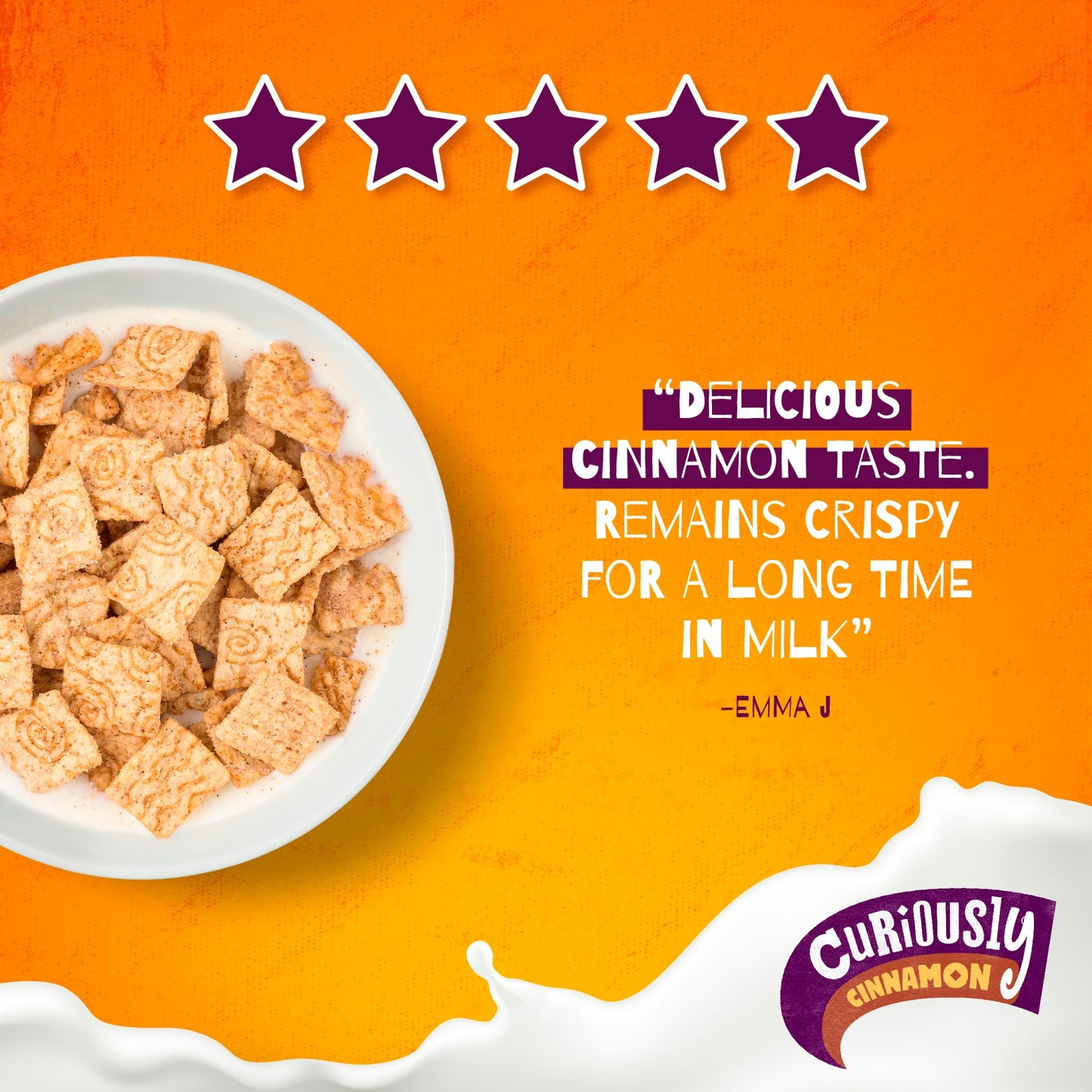 Nestlé Curiously Cinnamon Breakfast Cereal 375g — image 5