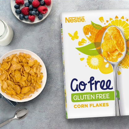 Nestlé Go Free Gluten Free Cornflakes Breakfast Cereal 375g — image 2