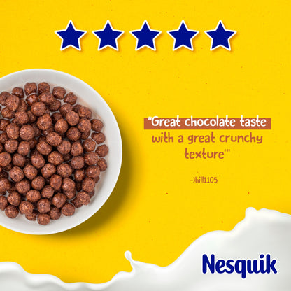 Nestlé Nesquik Chocolate Breakfast Cereal 375g — image 4