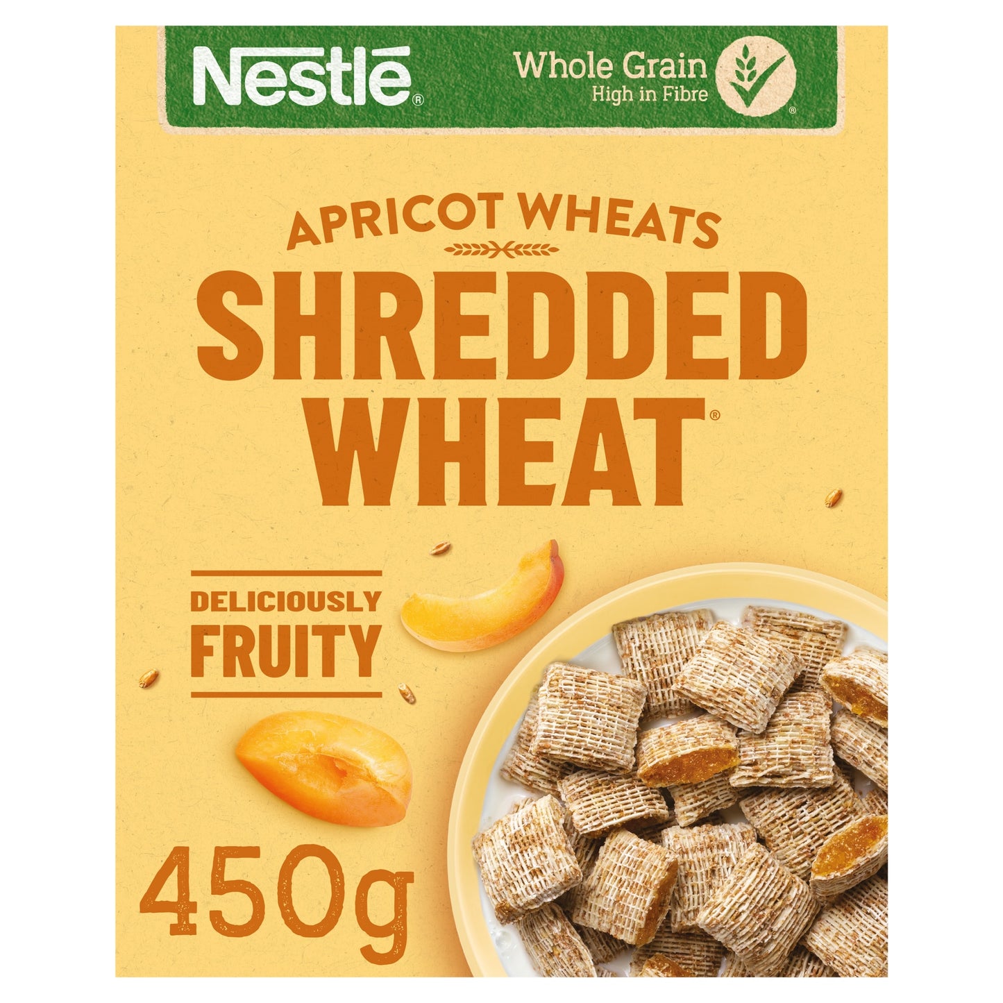 Nestlé Shredded Wheat Bitesize Apricot Breakfast Cereal 450g — image 1