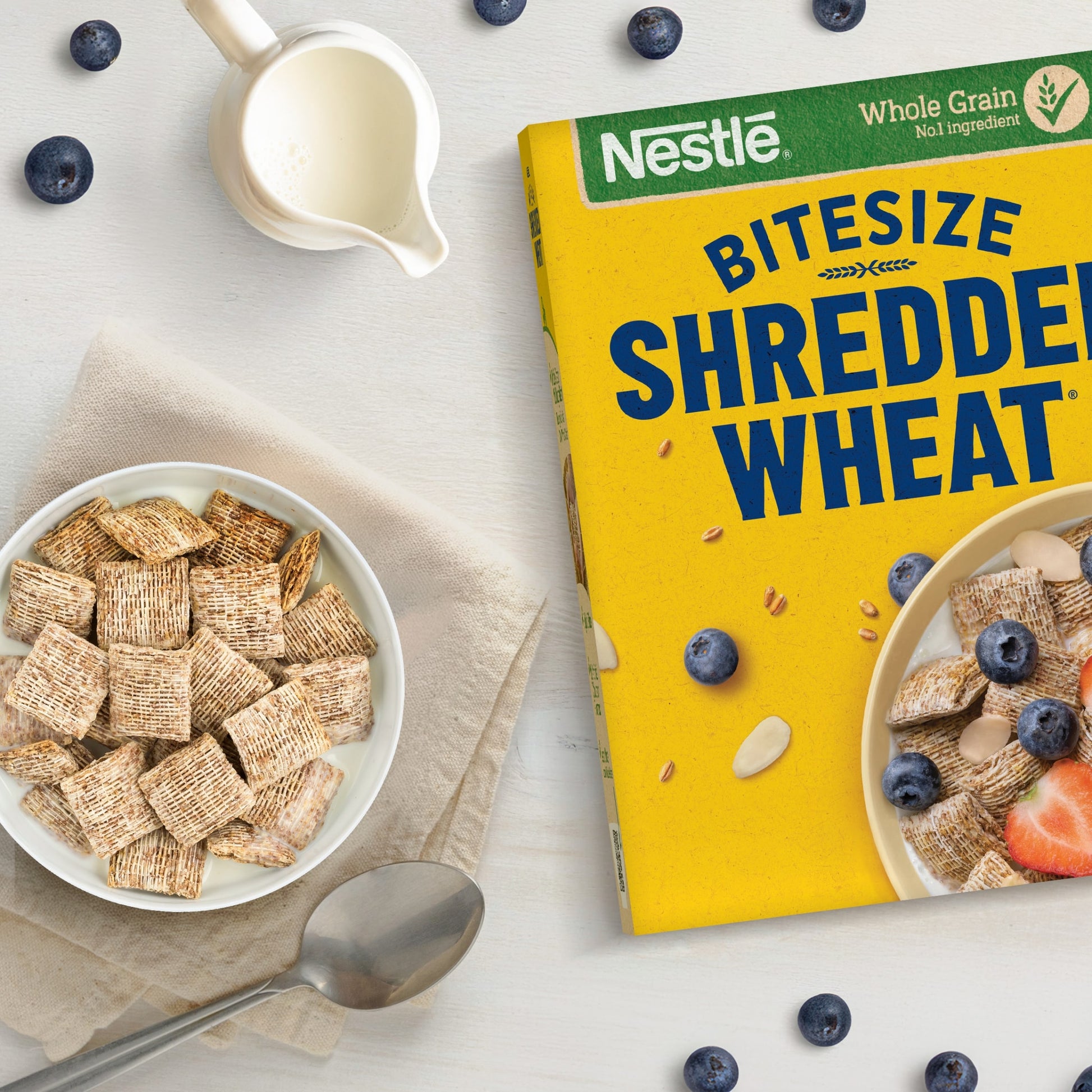 Nestlé Shredded Wheat Bitesize Breakfast Cereal 720g — image 2