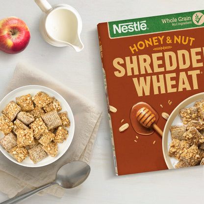 Nestlé Shredded Wheat Bitesize Honey & Nut Breakfast Cereal 500g — image 2