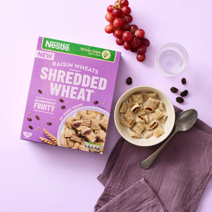 Nestlé Shredded Wheat Bitesize Raisin Breakfast Cereal 450g — image 2