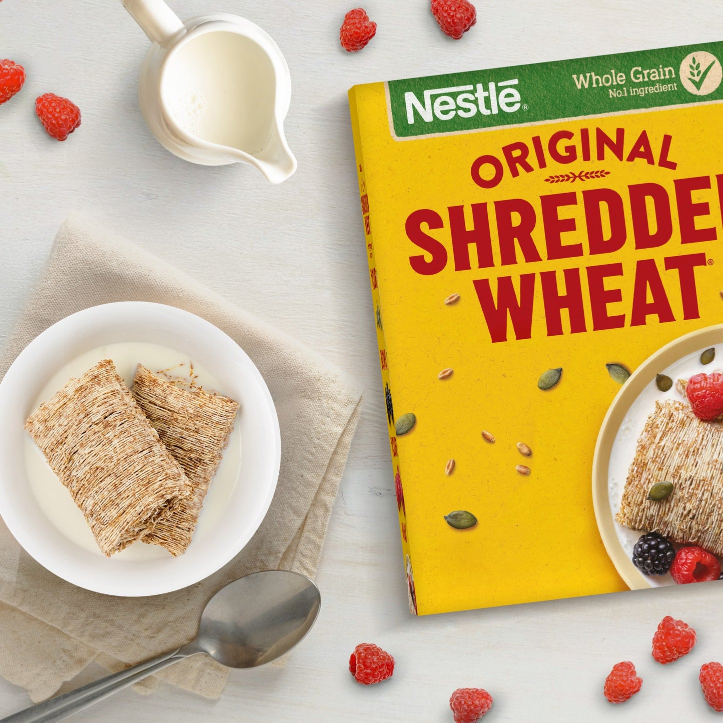Nestlé Shredded Wheat Original Breakfast Cereal 30 Biscuits 675g — image 2