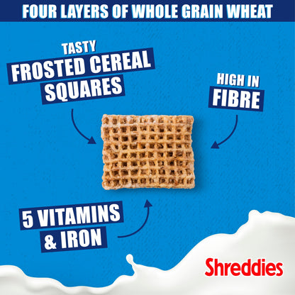 Nestlé Shreddies Frosted Malted Wheats Breakfast Cereal 600g — image 3