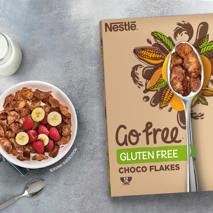 Nestle Go Free Choco Flakes Gluten Free Cereal 375G — image 2
