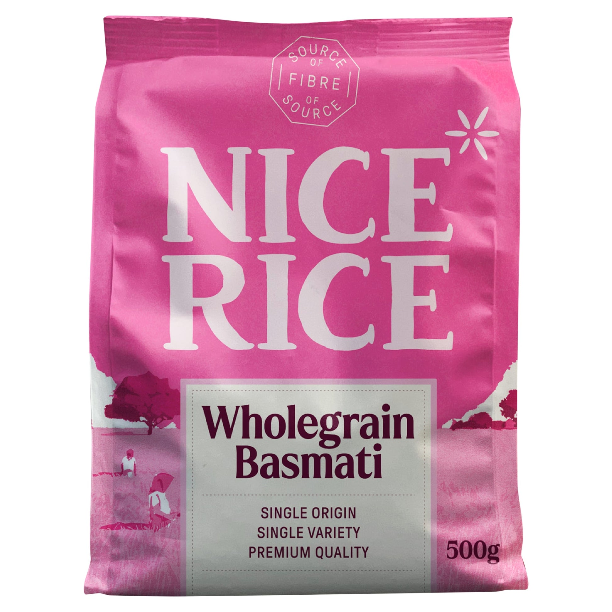 Nice Rice Wholegrain Basmati 500g — image 1