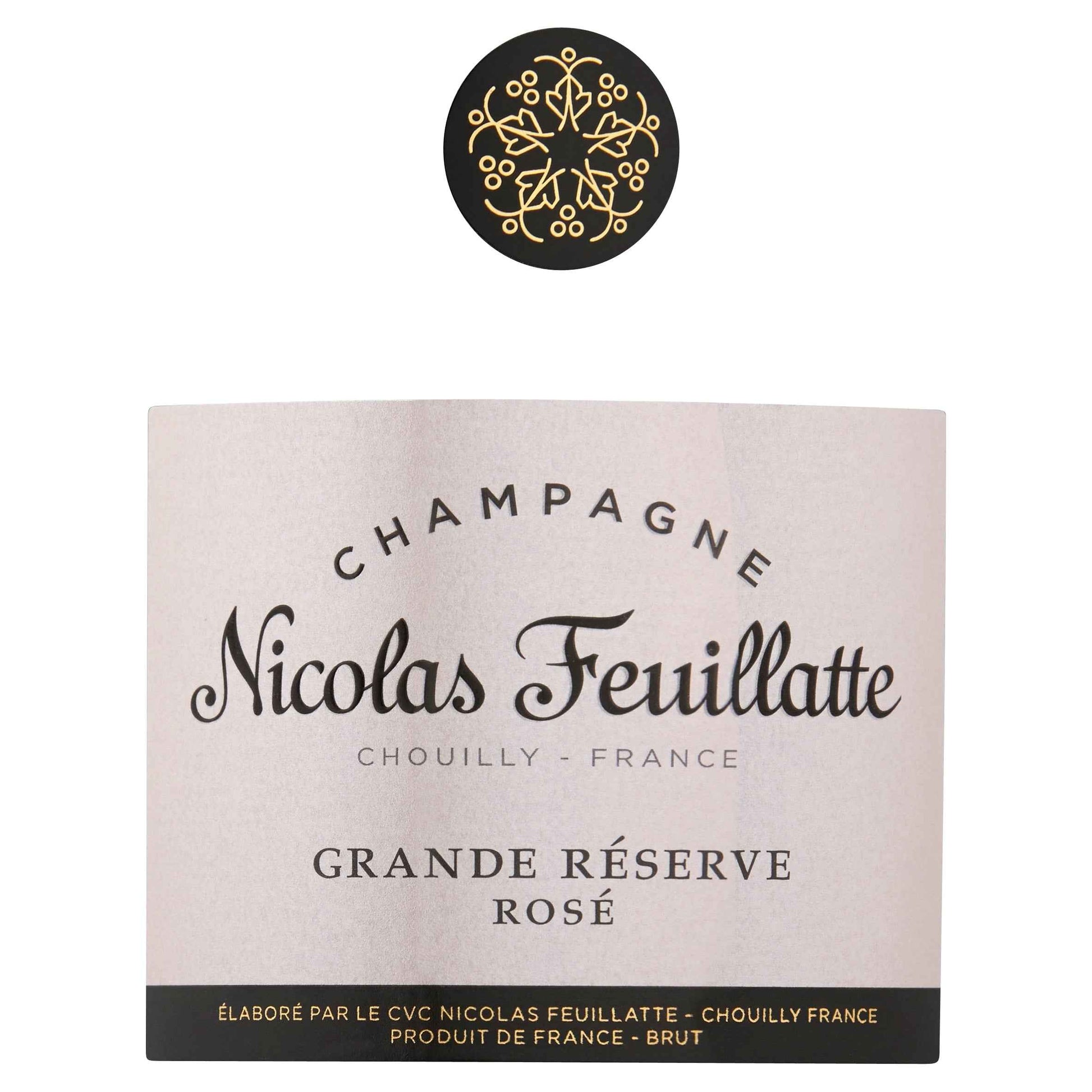 NICOLAS FEUILLATTE Rose Non Vintage Champ 75cl
