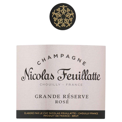 NICOLAS FEUILLATTE Rose Non Vintage Champ 75cl