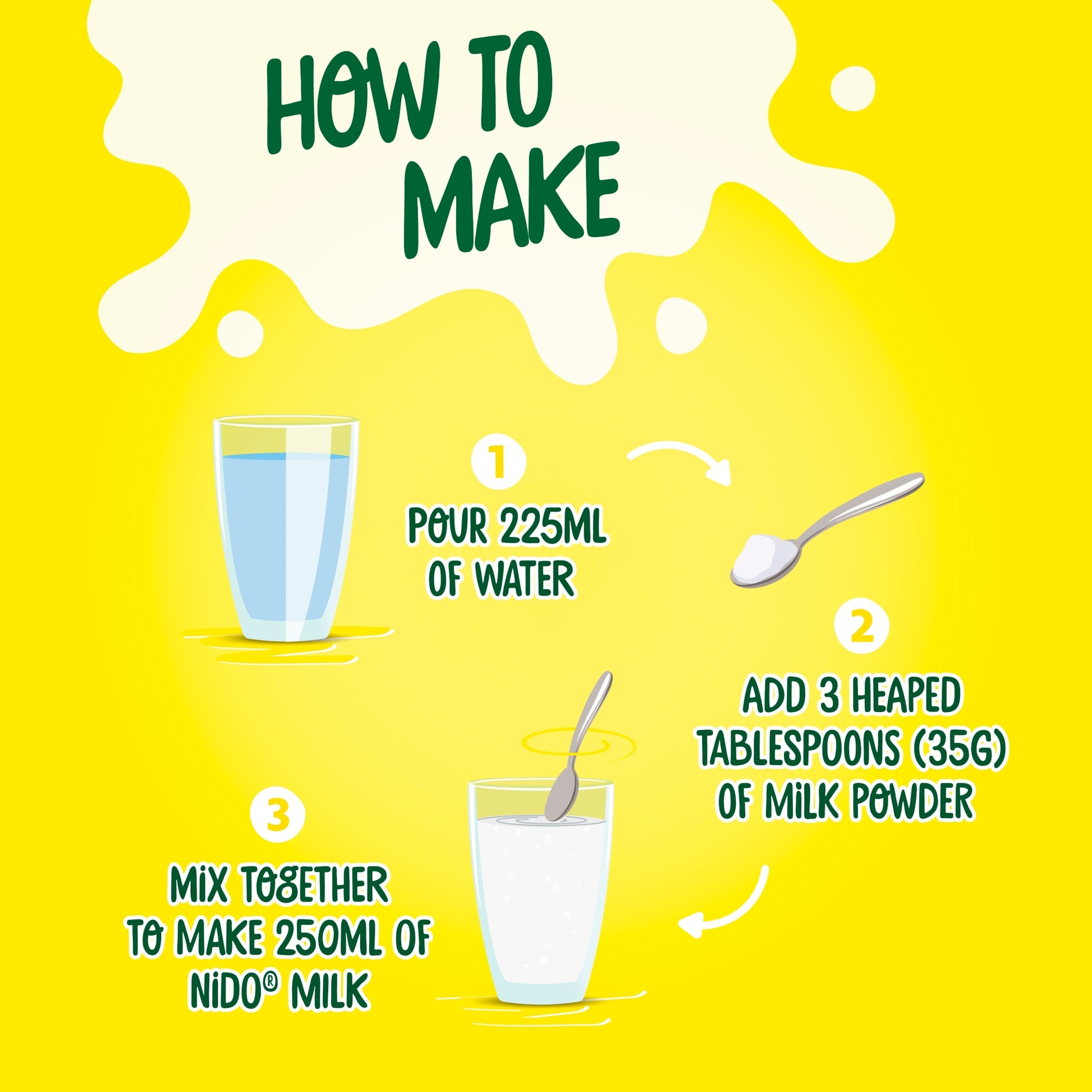 Nido Instant Full Cream Milk Powder 400g — image 3