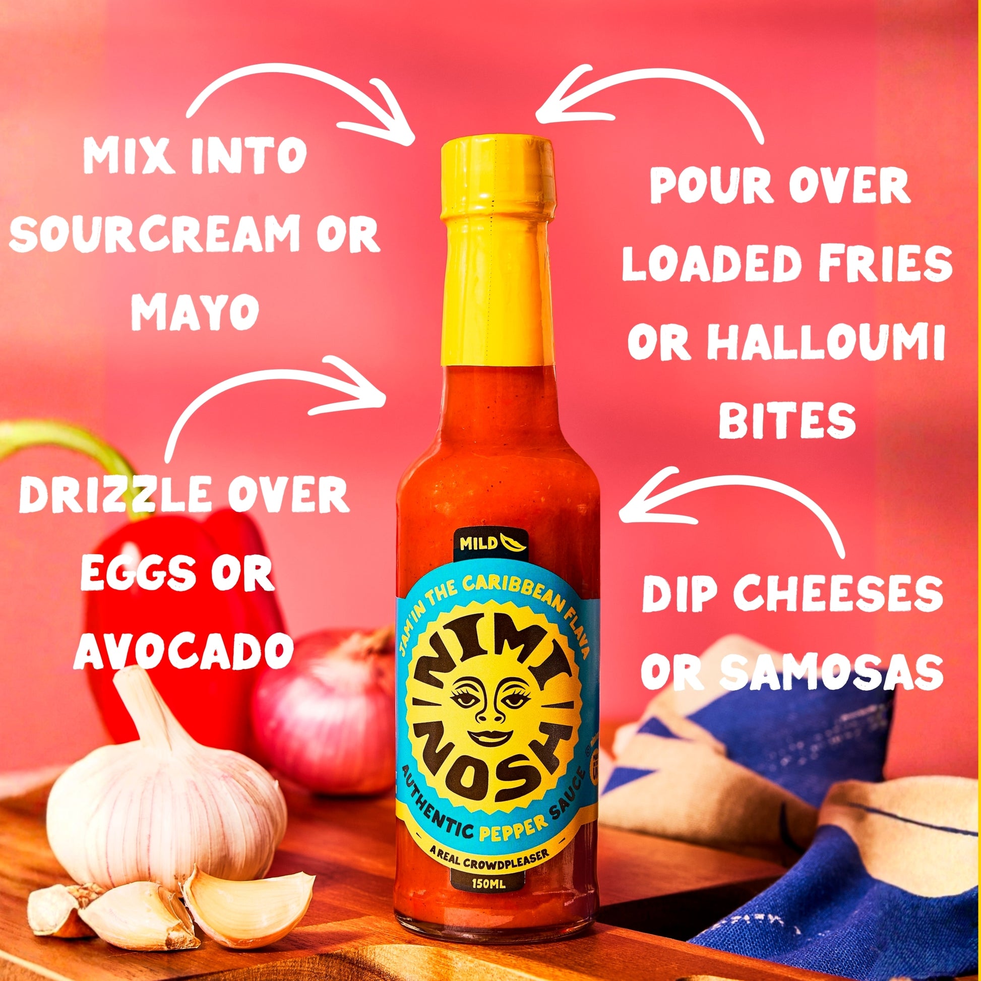 Nimi Nosh Authentic Pepper Sauce 150ml — image 3