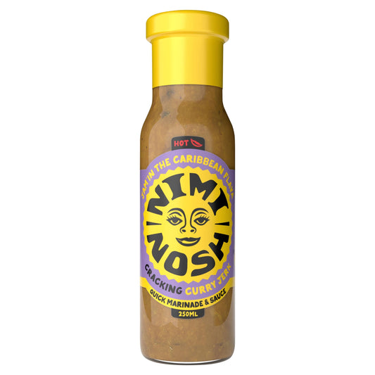 Nimi Nosh Cracking Curry Jerk Quick Marinade & Sauce 250ml — image 1