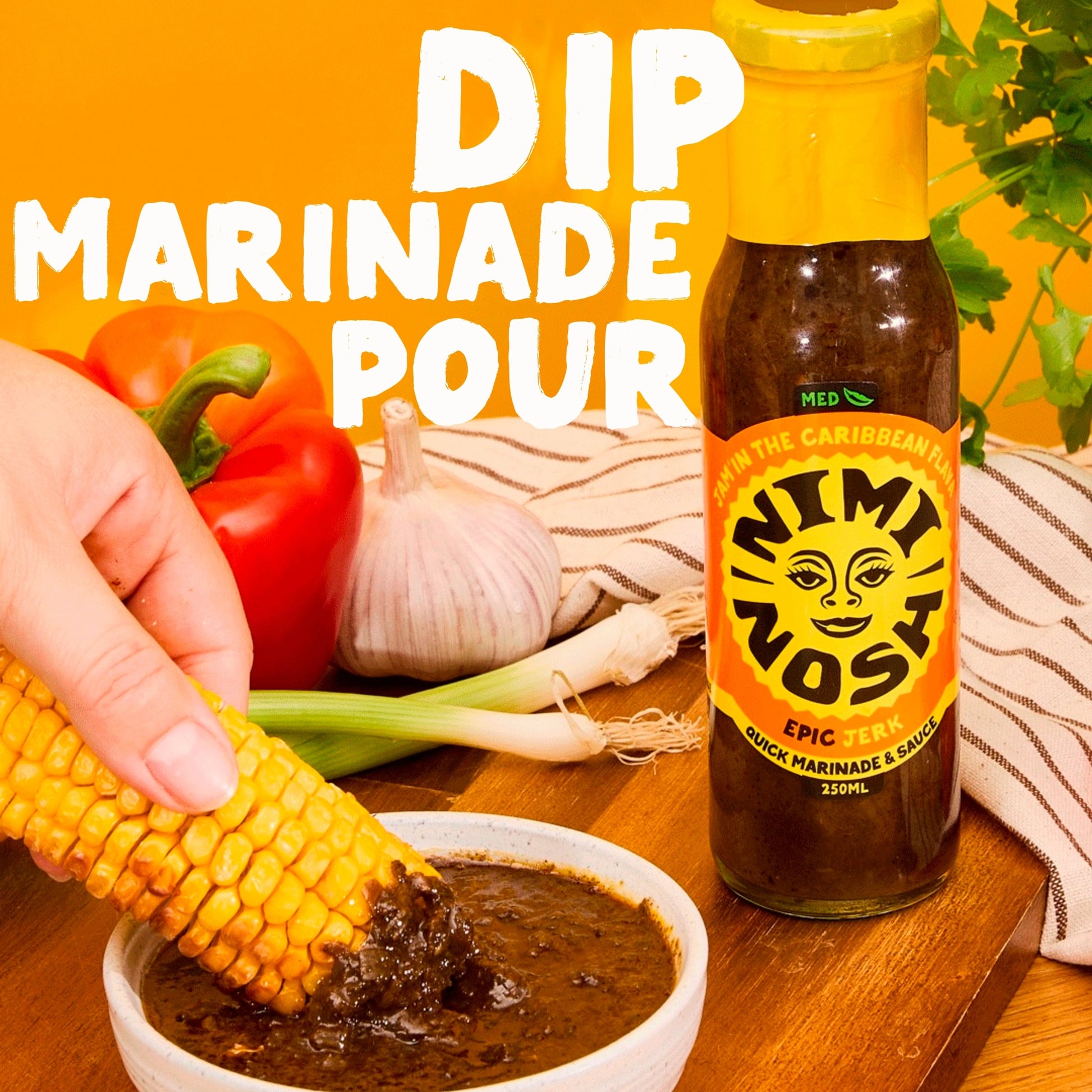Nimi Nosh Epic Jerk Quick Marinade & Sauce 250ml — image 2