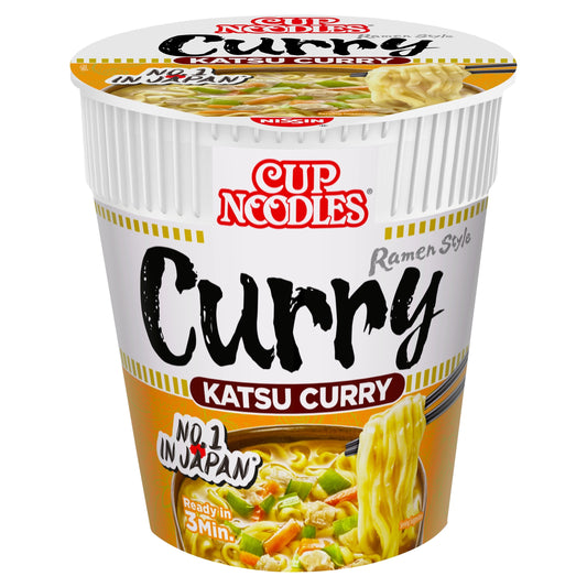 Nissin Cup Noodles Instant Ramen Pot Katsu Curry 67g — image 1